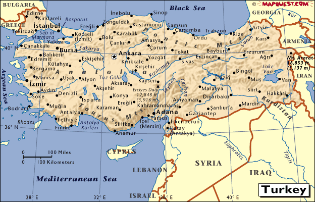 mapa - Török Köztársaság